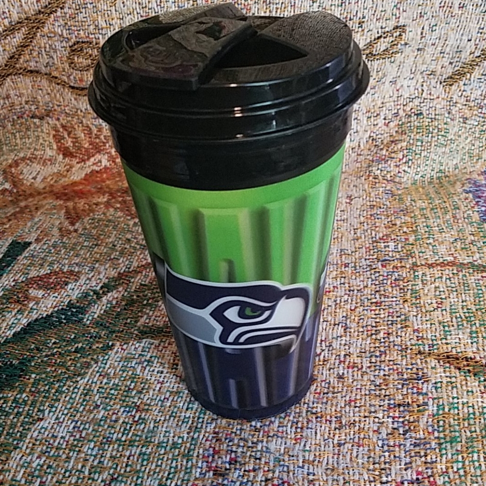 Seattle Seahawks travel mug